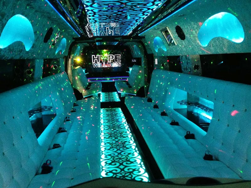 Black Phantom 22 Seater Stretch Hummer Gallery 2