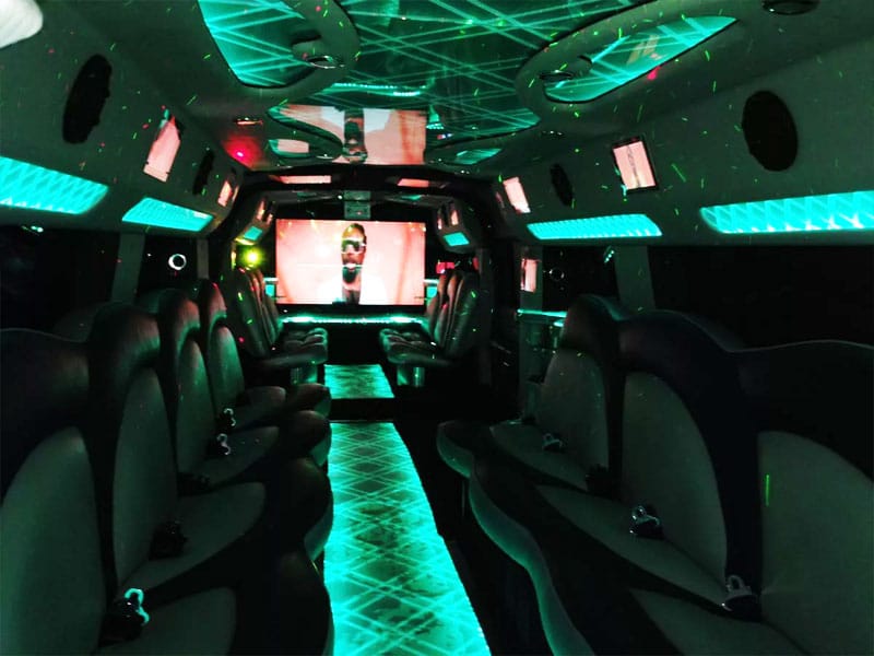 White 20 Seater Stretch Hummer Hire in Sydney Gallery 2