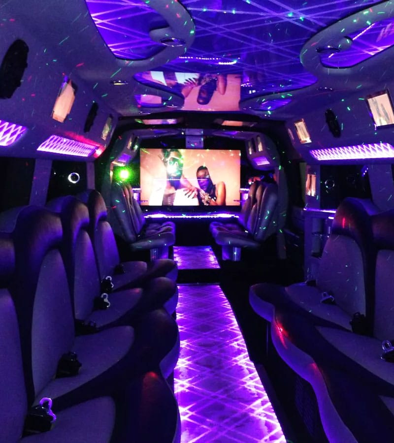 White 20 Seater Stretch Hummer Hire in Sydney