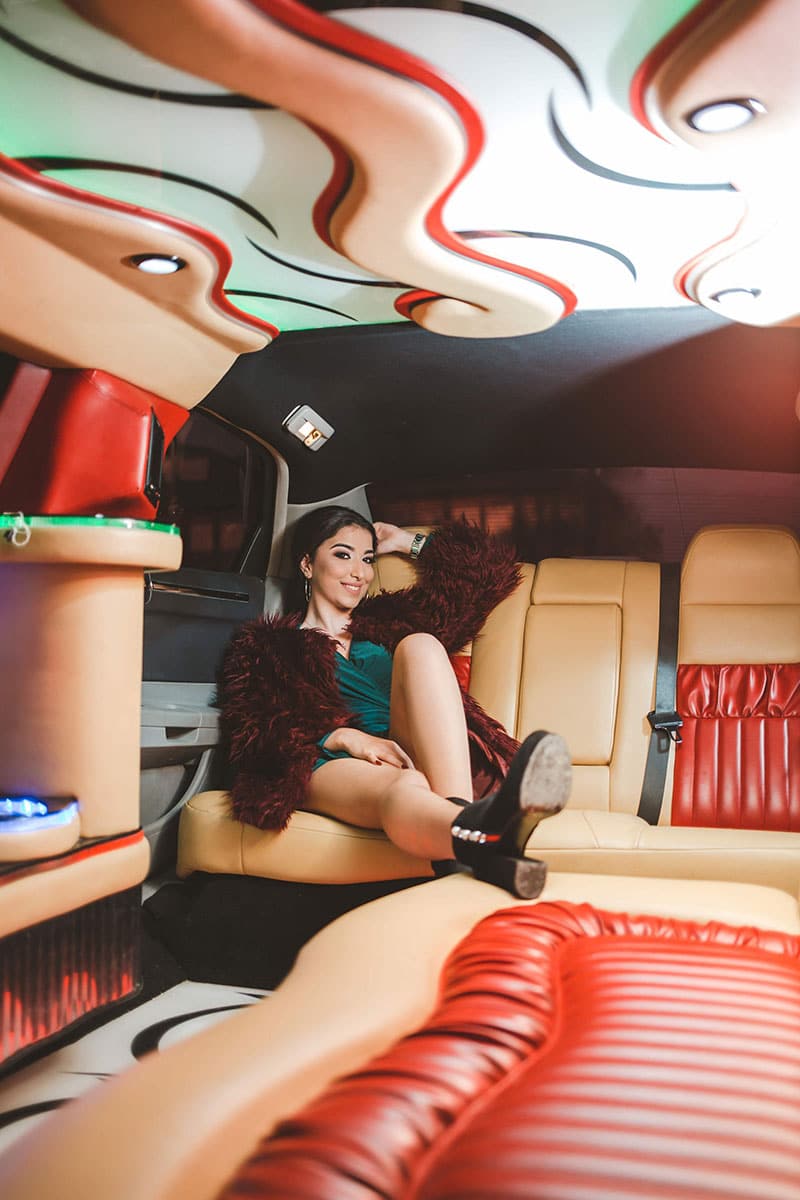 Luxury limousin hire in Rhodes